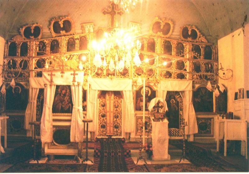 Interior biserică